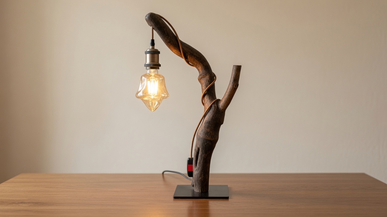 HOMEI Driftwood Glow Table Lamp thumbnail 2